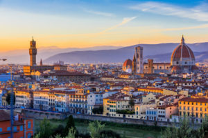 Florencia, Taliansko Najkrajšie mesto
