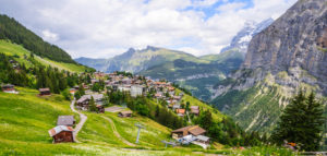 7. Murren, Bernese Oberland, Szwajcaria Najpiękniejsze wioski