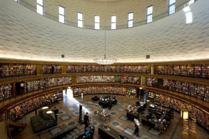veřejná knihovna ve Stockholmu