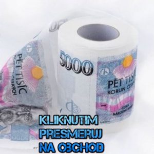 Toaletný papier 5000 kč