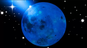 luna azul