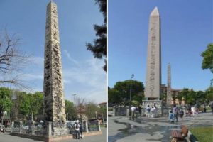 10. murowany obelisk - Stambuł, Turecko