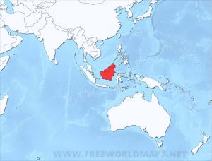 Borneo (748 168 km2) - Największa wyspa na świecie