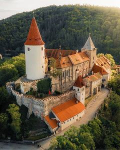 4. Hrad Křivoklát Najkrajší hrad v Česku