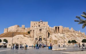 Citadela v Aleppe