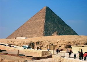  Khufus pyramid - den största pyramiden i världen  