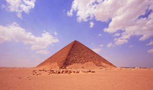 Röd pyramid Den största pyramiden