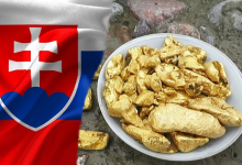 kde hľadať zlato na Slovensku