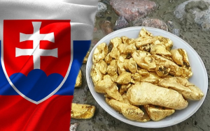 dónde buscar oro en Eslovaquia