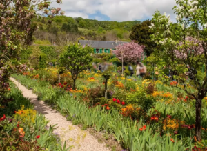   Claude Monets trädgård