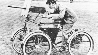 Armored Quadricycle, 1898 Divné vojenské vozidlá
