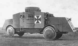 7. pojazd opancerzony z okresu I wojny światowej