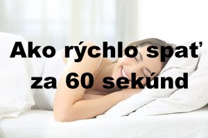 Jak szybko zasnąć w 60 sekund