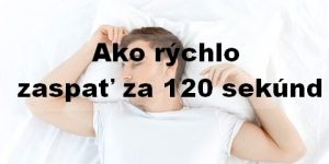 Jak szybko zasnąć w 120 sekund