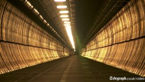 Un túnel submarino de Inglaterra a Francia
