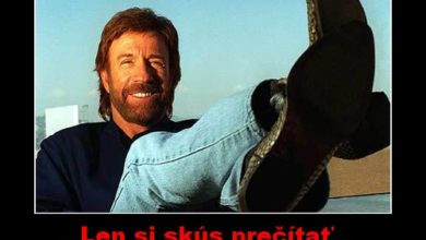 Vtipy Chuck Norris 