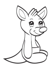 Kreslený klokan