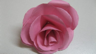 Kvet z papiera