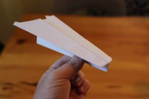 Avión de papel - Nivel experto