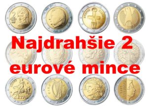 Nejdražší 2 euromince