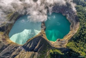 Volcanes del mundo Volcán Kelimutu, Isla de Flores, Indonesia