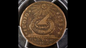 Fugio cent z roku 1787
