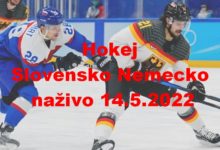 Hokej Slovensko Nemecko naživo 14.5.2022