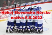 Hokej Slovensko Nórsko naživo 5.5.2022
