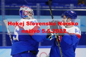 Live Stream Hokej Slovensko Norsko Live 5.5.2022