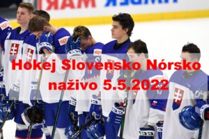 Zostava hokej Slovensko Nórsko