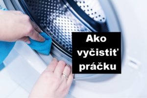 Pravidelné čištění pračky - Jak čistit pračku