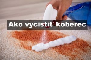 Jak vyčistit koberec