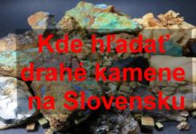 Kde hľadať drahé kamene na Slovensku