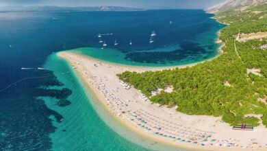 Zlatni rat, Brač - Najkrajšie pláže v Chorvátsku