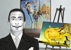 Salvador Dalí (1904 - 1989)  - Los pintores más famosos del mundo