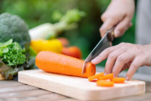 Ako skladovať nakrájanú mrkvu