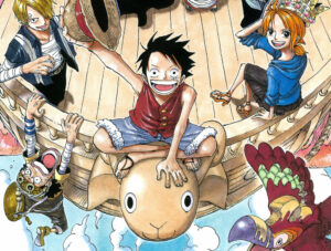 Najznámejšie anime 5. One Piece (7,2 % vyhľadávaní)