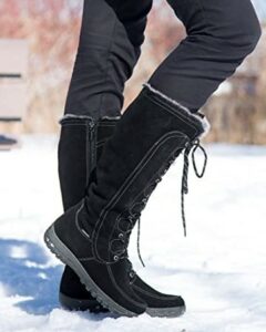 Pohodlí a velikost - Dámské zimní boty