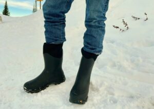 Pánské zimní boty Pracovní boty Slip-On