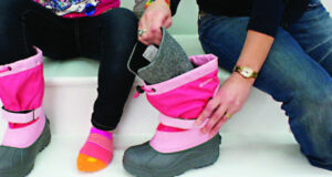 Protiskluzová podrážka - Dětské zimní boty