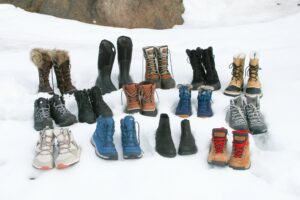 Výber ponožiek - Zimné topánky dámske
