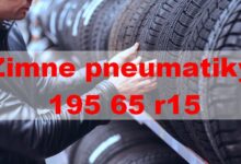 ZIMNÉ ALEBO CELOROČNÉ PNEUMATIKY - Zimne pneumatiky 195 65 r15