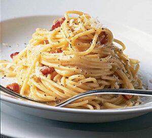 espaguetis carbonara