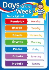 Cómo aprender los días de la semana en inglés