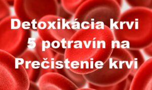 Detoxikácia krvi