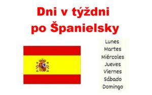 Días de la semana en español