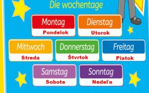 Días de la semana en alemán
