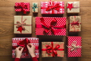 Jak zabalit dárky na Vánoce
