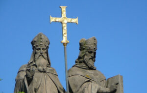 Cyrillus och Methodius anländer år 863