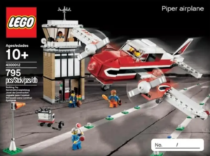  Lietadlo Piper (LEGO Inside Tour Exclusive) - 5 380 eur